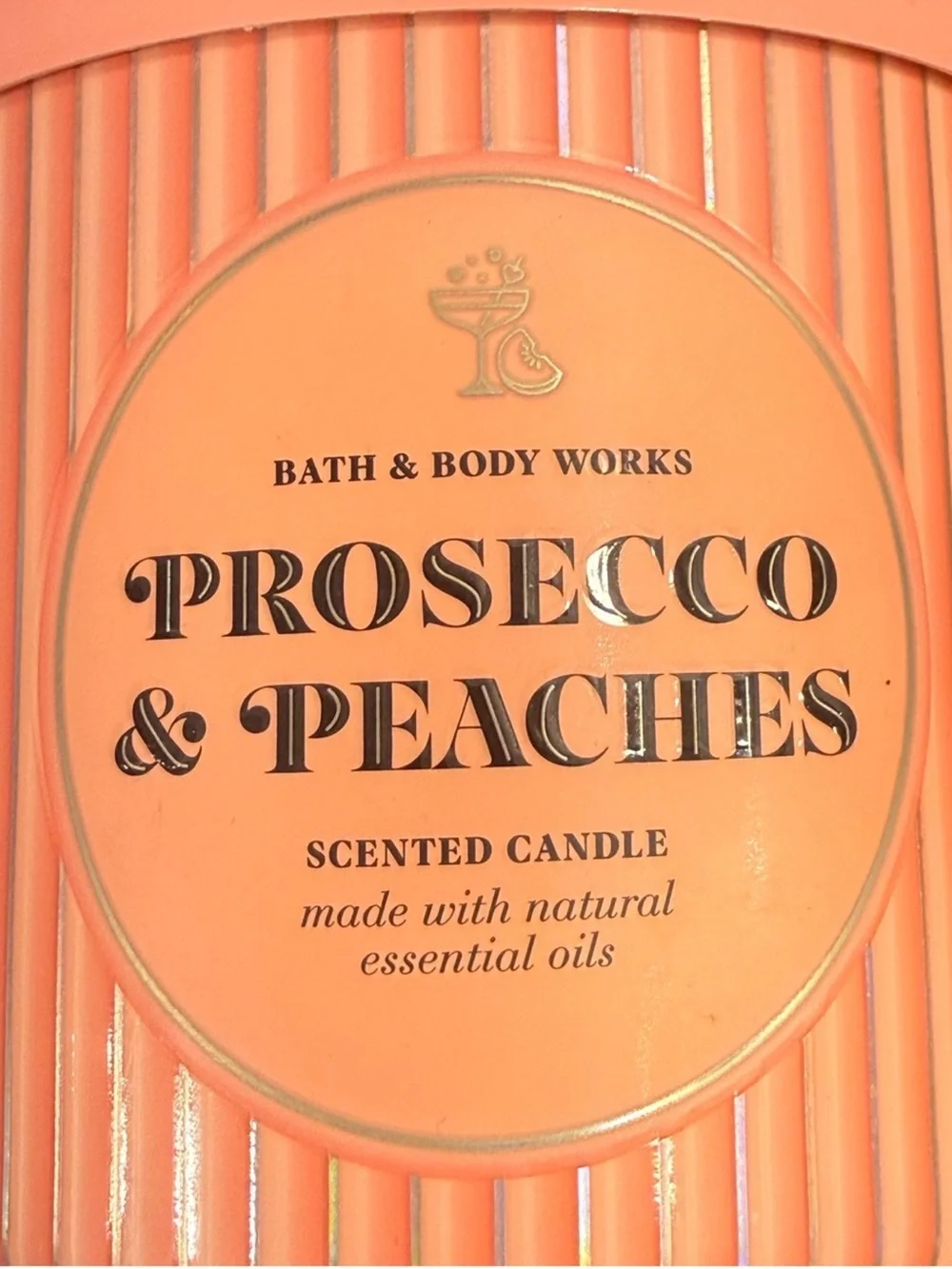 Prosecco and Peaches Candle